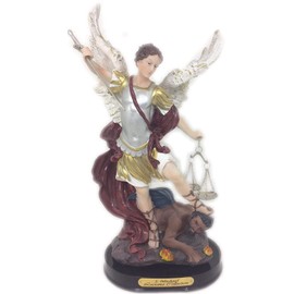 12 Inch Archangel Michael Statue Figurine Figure Religious San Saint Angel