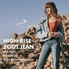 Wrangler Women's High Rise Bold Boot Jean, Stonewash, 14-32