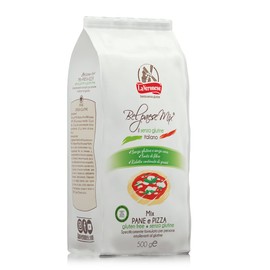 La Veronese | Bel paese Mix® Pane e Pizza, Miscela di Farine Senza Glutine, Senza Latte, Senza Uova, Preparato per Prodotti da Forno Senza Glutine, 500g