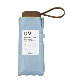 Wpc. 801-11949 Parasol, Shading Inside Color, Tiny Saxophone, 19.7 inches (50 cm), Full Light Blocking, 100% UV Protection, For Rain or Shine, Women's, Folding Umbrella