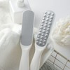 Beauty foot exfoliator foot file double-sided heel and sole callus B002 White 5ea