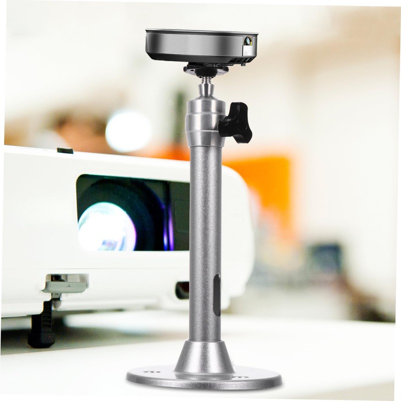 Gatuida Mini Projector Stand Ceiling Mount Aluminum Bracket Holder for