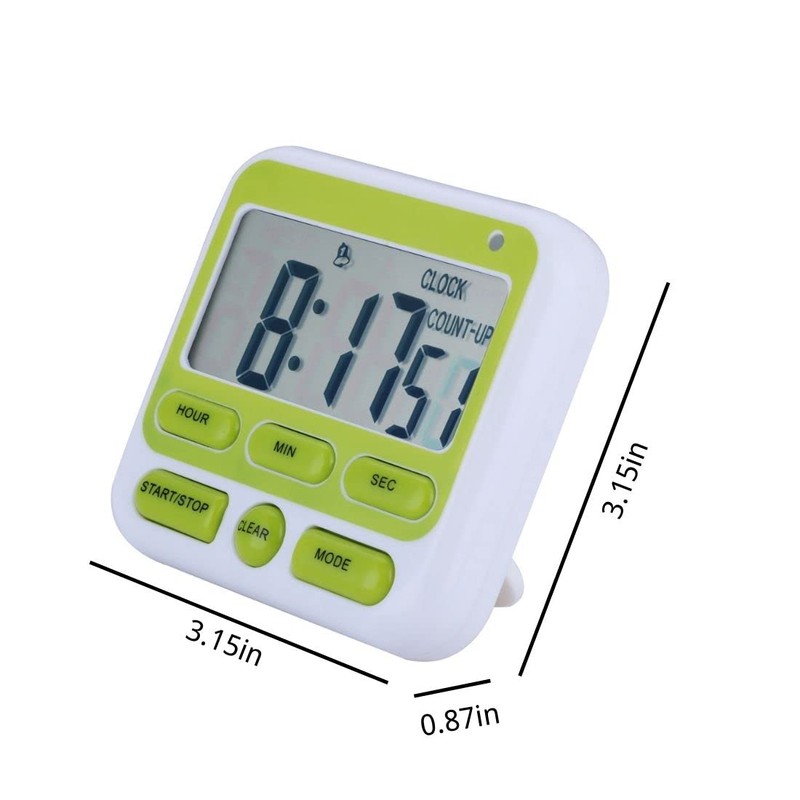 Tuffinix Digital Kitchen Countdown Timer - 24 Hours Large Display