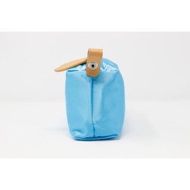 Dominie Liner para bolso transparente pequeño embrague extraíble e intercambiable, forro azul claro, pestañas bronceadas (se vende por separado), Azul (Princess Blue), Baby D