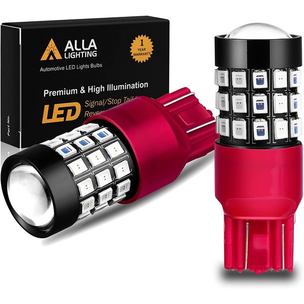 Alla Lighting Upgraded T20 7440 7443 LED Strobe Brake Lights