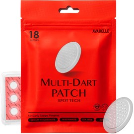 AVARELLE Parche De Microagujas Multidardo Spot Tech Por Parches De Acné Para Manchas En Etapa Temprana, Espinillas De Raíces Profundas Obstinadas Puntos De Acné En La Piel Facial