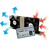 Brunner Double fridge fan Electr.