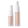 Travel Portable Cosmetic Vacuum Pump Bottles with Foundation Spatula (5ml, 10ml) 15ml 15ml 14ea