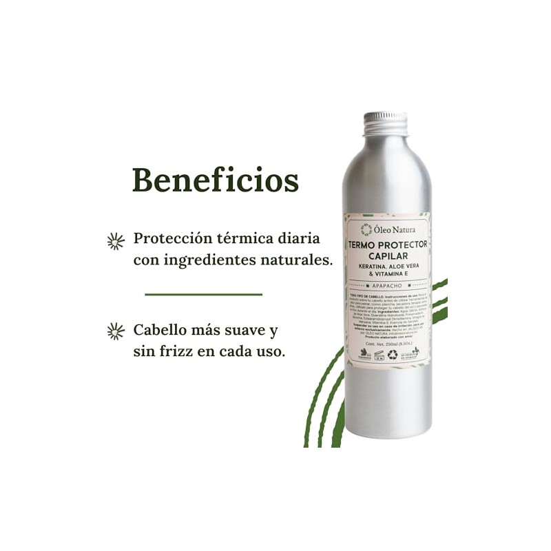 Eco Refill Termo Protector Capilar Rinde 3 Frascos de 80ml