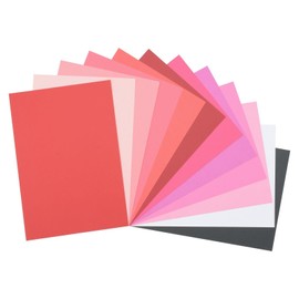 Florence Cardstock Multipack Valentine 216gsm Textured Paper A4 for Scrapbooking, Greeting Cards, Invitations, Punching, Stamping, Hand Lettering and Other Paper Crafts