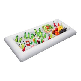 Inflatable Drink Holder, Pool Drink Holder Floating, Floating Coasters Drink Holder Pool Inflatable Pool Bar Inflatable Floating Drink Holder for Beach Swimming Pool Party