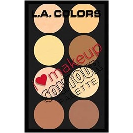 L. A. COLORS I Heart Makeup Contour Palette - Light To Medium