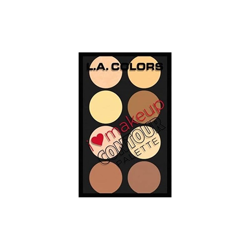 L. A. COLORS I Heart Makeup Contour Palette - Light