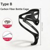 2 Pack Ultra-Light Full Carbon Fiber Bike Water Bottle Cage