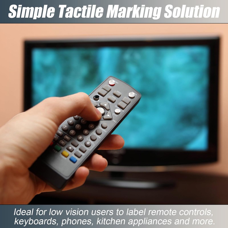164 Stk Braille Aufkleber, Bump dots für Tastatur Oder Sehbehinderte