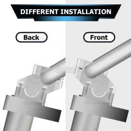 SI For Honda CRF450R CRF450L CRF450X Silver Handlebar Riser Kit 7/8" 26mm Height