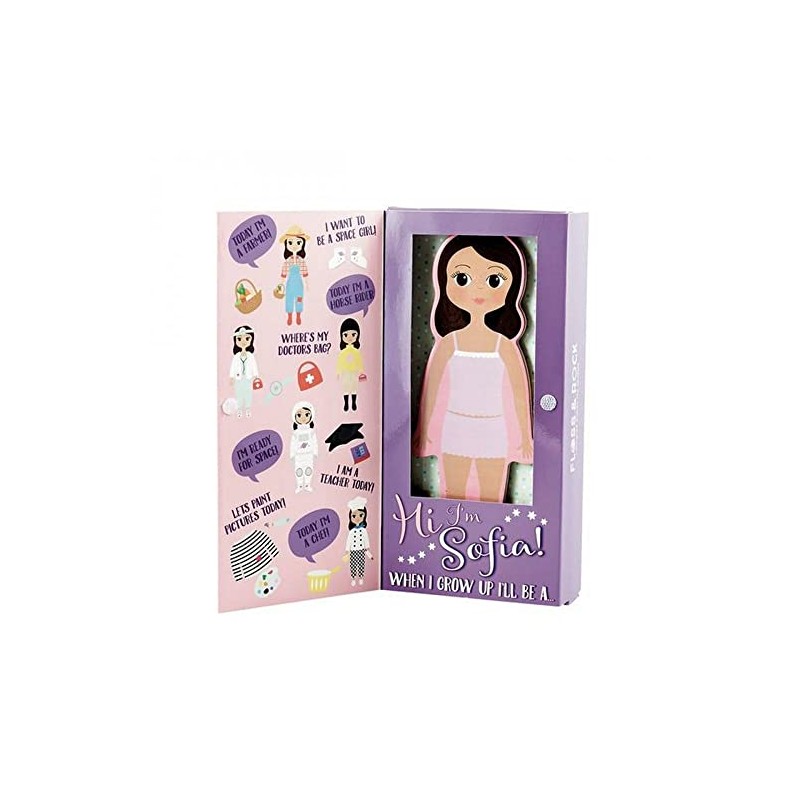Floss & Rock Magnetic Dress Up Character - Sofia