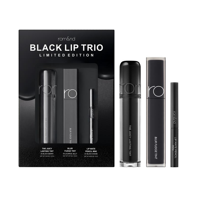 rom&nd Black Lip Trio Edition - rom&nd Black Lip Trio
