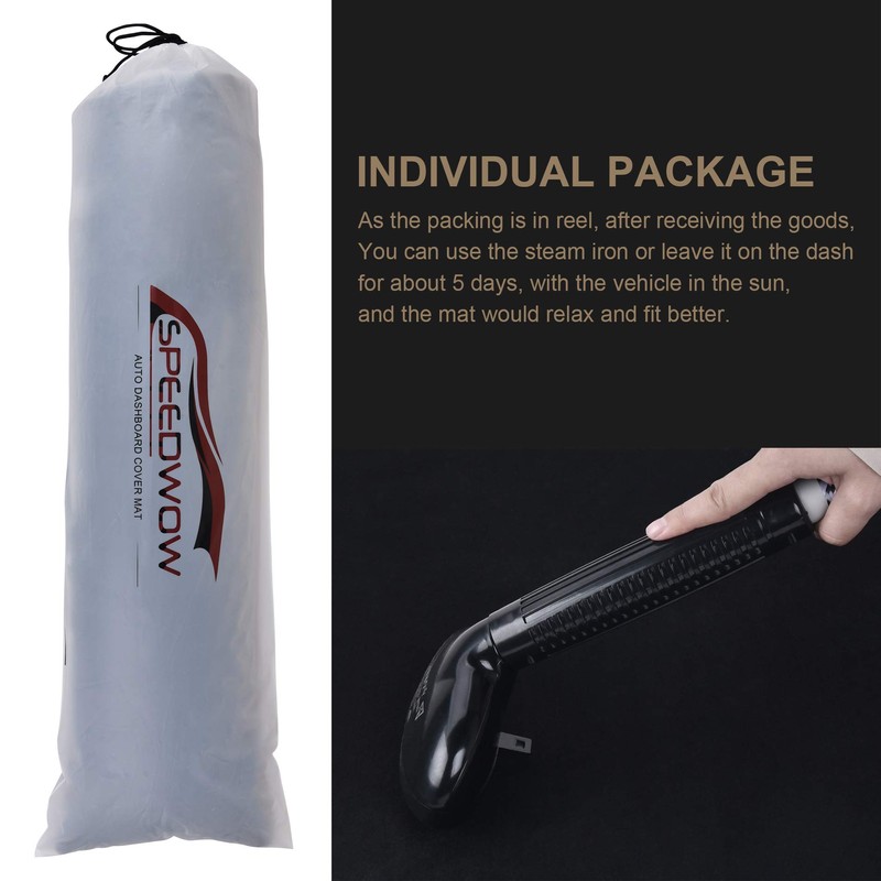 SPEEDWOW Dashboard Dash Board Cover Mat Carpet Compatible with Toyota