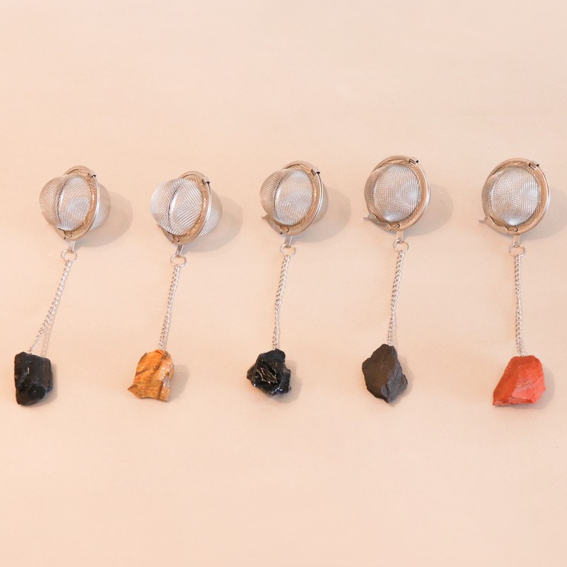 10 Tea Infuser Set Stainless Steel Ball Mesh Tea Strainer