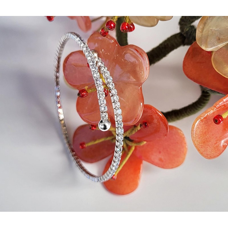 Schöner-SD Tennis Bracelet 925 Silver Bracelet, Sterling Silver