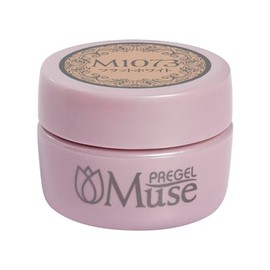 PREGEL Muse PGU-M1073 Color Gel, Flat White, 0.1 oz (3 g)