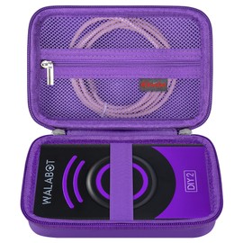 Elonbo Carrying Case ​for WALABOT DIY 2 - Advanced Stud Finder and Wall Scanner, Walabot In-Wall Imager Travel Bag, 3D Imaging Sensor Storage Holder, Extra Mesh Pocket Fits Charging Cable, Purple