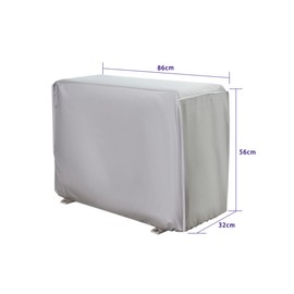 Air Conditioning Cover, Outdoor Air Conditioning Cover, Waterproof Air Conditioning, Dust Cover for Home, Multiple Sizes Available (86 x 32 x 56 cm)