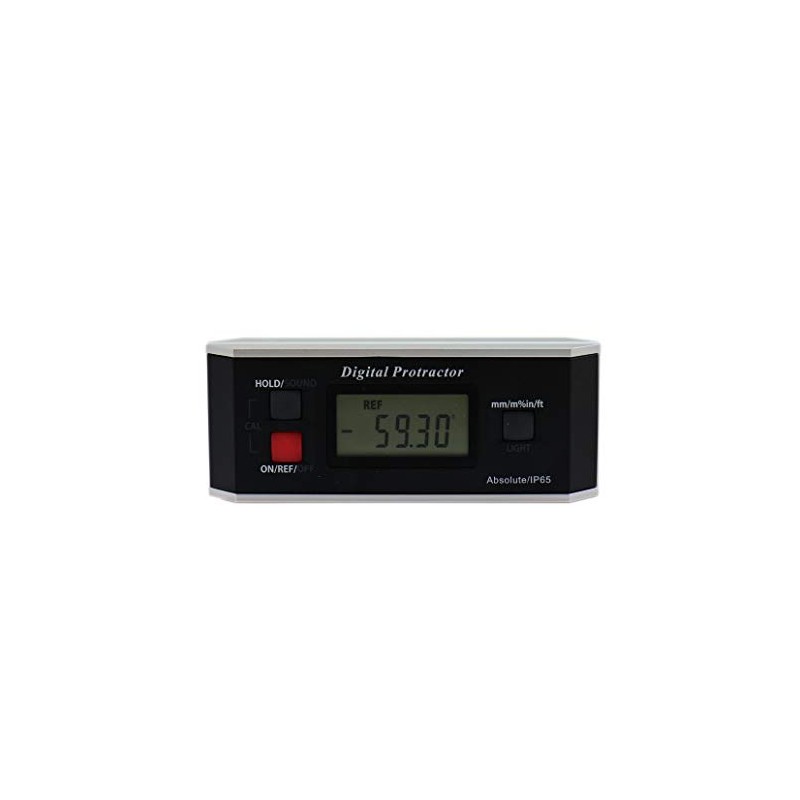 SHARS 6" LCD Digital Level Protractor Inclinometer IP65 360 Degree