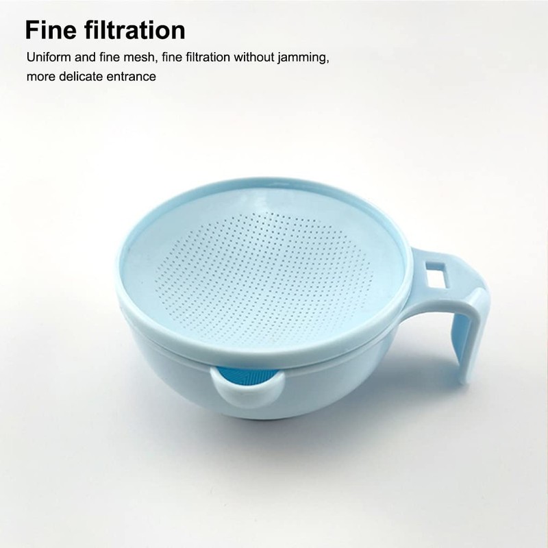 10 Pieces/Set Baby Food Masher Manual Fruit Grinding Bowl Travel