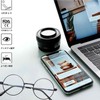 [Soarea] おしゃれ老眼鏡 メンズ レディース 丸メガネ ブルーライトカット かわいい 老眼鏡 (ブラック, 1.50)