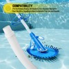 Two Pack 48" Universal Pool Vacuum Hose, Premium Replacement Suction