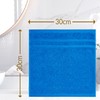 Lashuma Small Guest Towels Green 30 x 30 cm 6-Piece