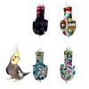 UKJENT Bird Diaper Protective Parrot Nappy - 4 Pack, Reusable