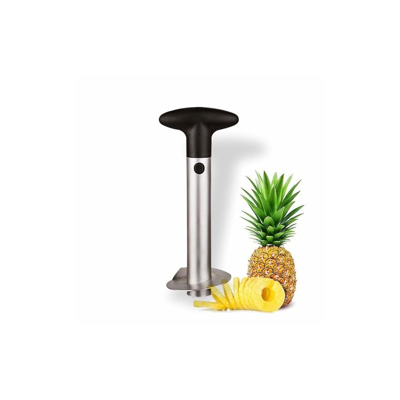 Pineapple Corer Slicer and Peeler Stainless Steel Heavy Duty Diced