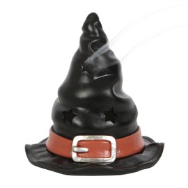 Wicked Witch Hat Incense Burner - Enhance Your Halloween Decor with Smouldering Smoke - Perfect Witchy Incense Experience