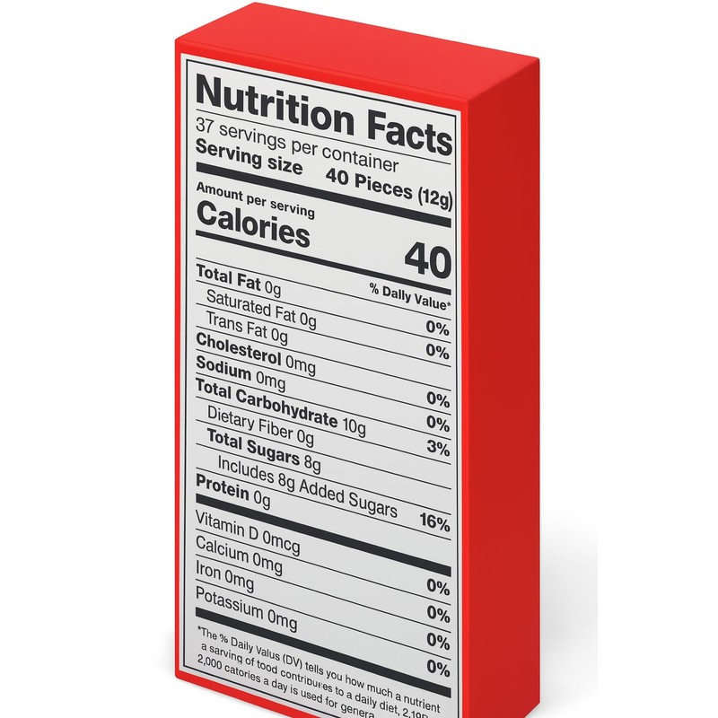 Red Hots Original Chewy Runts, Baking Chips, Square Pops &