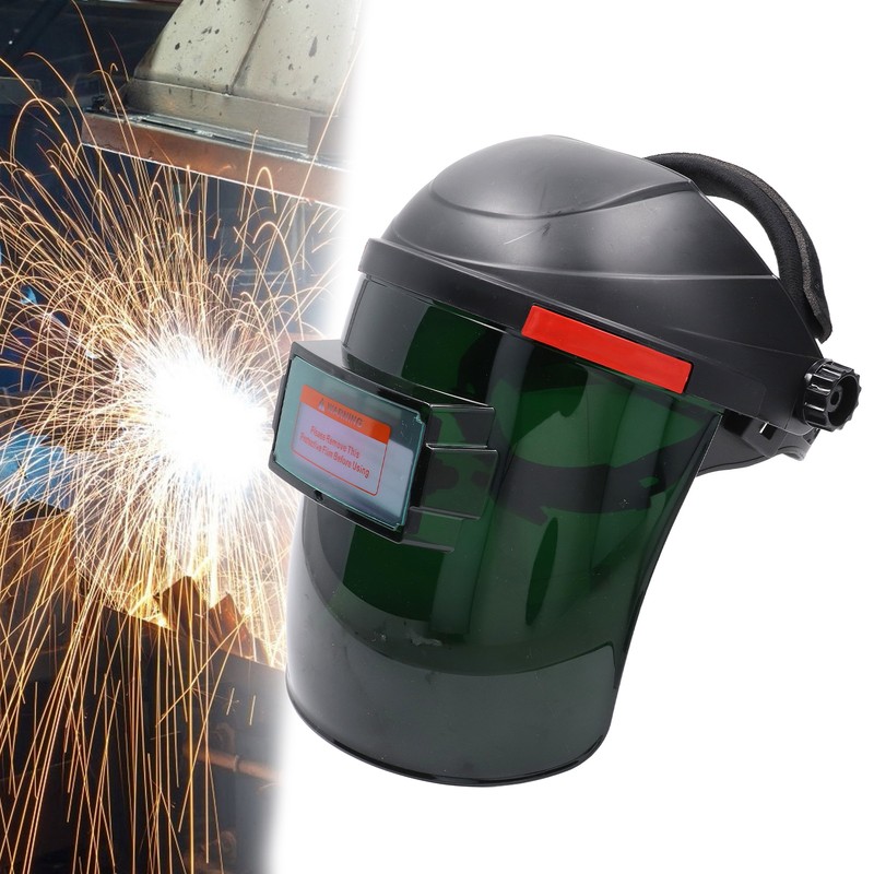 Automatic Dimming Welding Helmet Large Viewing Solar Electric Welding Headwear