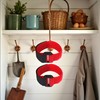 2Pcs Red Crow Rooster Collar, Crow Collar Rooster CollarNo Crow