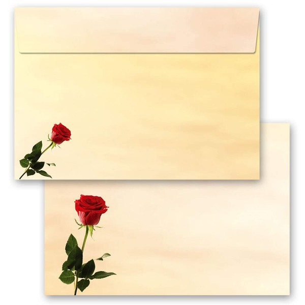 Baccara Roses Envelopes DIN C6 162 x 114 mm Pack