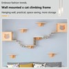 Cat Wall Shelves/Furniture, Shelves, Perches and Steps Set with 2
