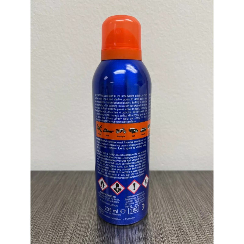 VuPlex Plastic Cleaner & Anti Static Polish 13.2oz LARGE CAN
