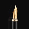 KEYZOR Black Fountain Pen Set, Elegant Fountain Pen with 24