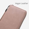 Women's RFID Blocking Leather Zip Around Wallet Large Phone Holder