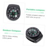 Kisangel Watch Compass Mini Compass 2 Pcs Portable for Outdoor