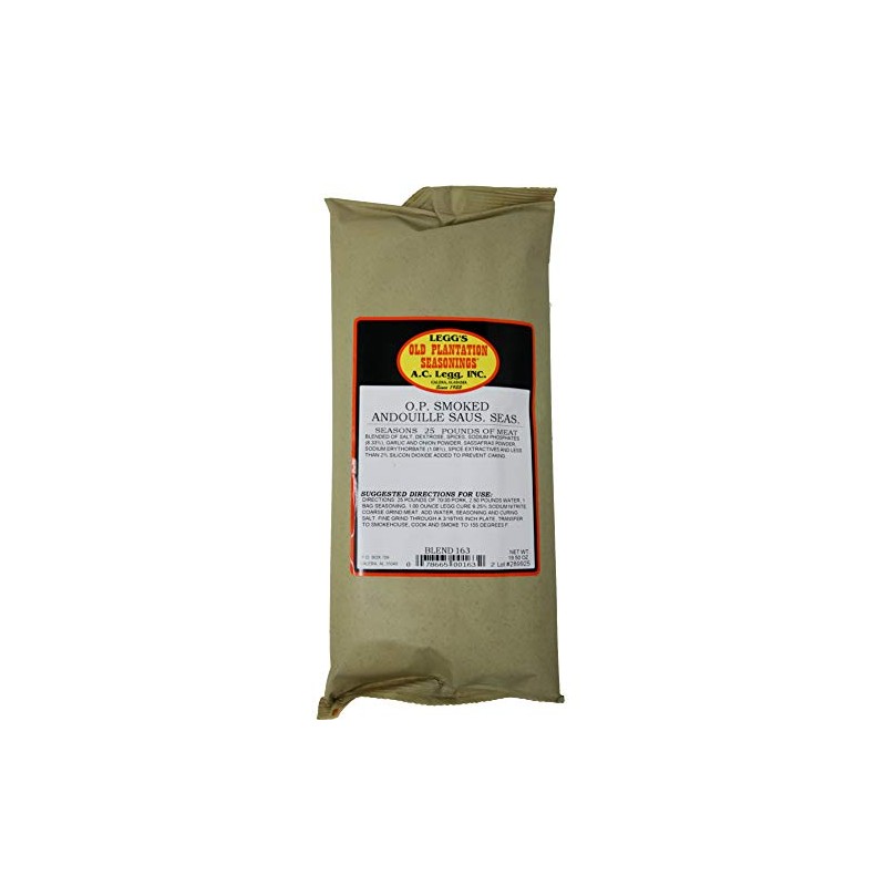 A.C. Legg's - OP Smoked Andouille Sausage Seasoning for 25