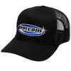 Volcom Men's Cheese Mesh Trucker Hat, Black Road