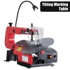 Hipicute 16-Inch Variable Speed Scroll Saw with Tilting Worktable (0-45°),