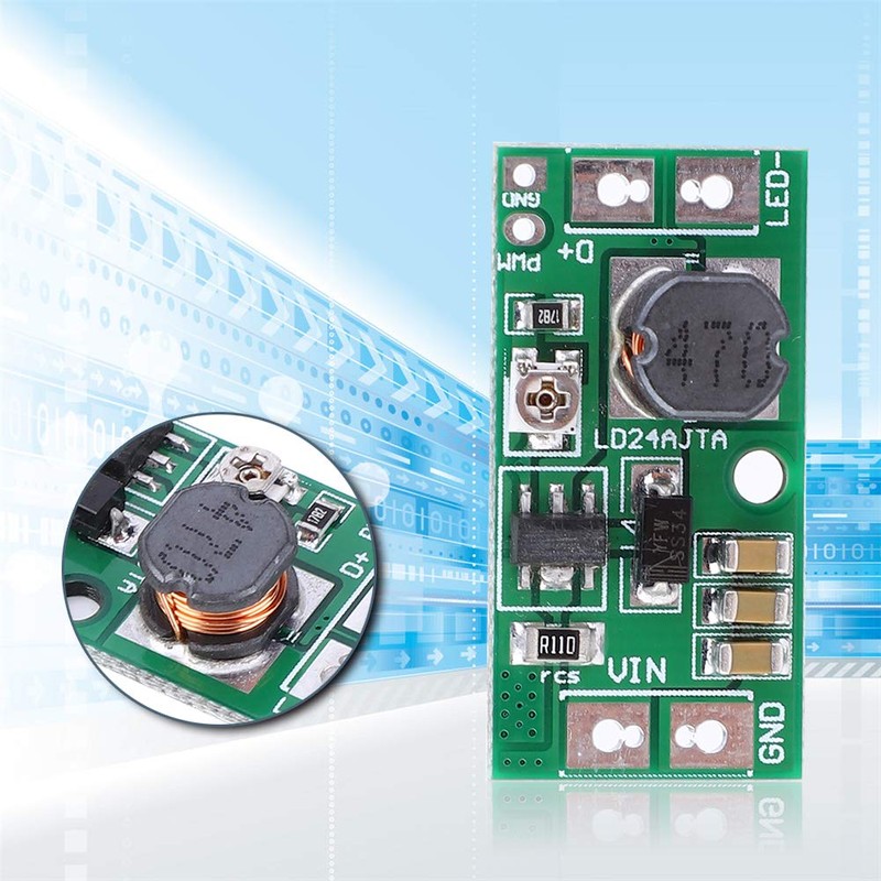 LD24AJTA LED Driver, Adjustable LED Driver Board, 20 W 6
