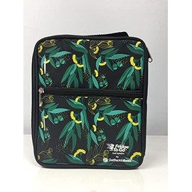 Fridge-to-go Insulated Lunch Bag Medium - Cooler Bag with Cooling Panel, Identification Panel - Stay Cool Up to 8 Hrs - Premium Quality to Last The Whole Year and More (Gum Leaves) (Gum Leaves)